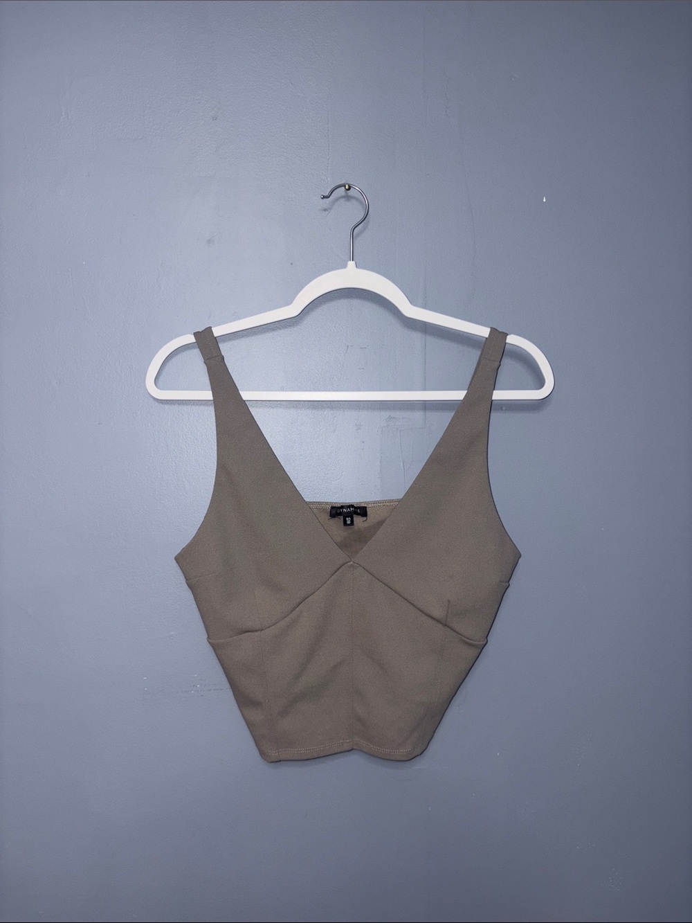 Dynamite • Gray Crop TankTop